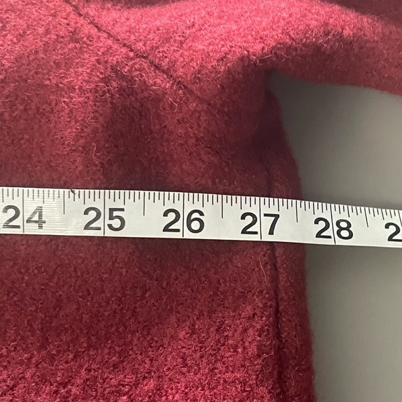 Cedar Canyon Vintage Embroidered Wool Jacket – Burgundy, XL - Picture 10 of 11